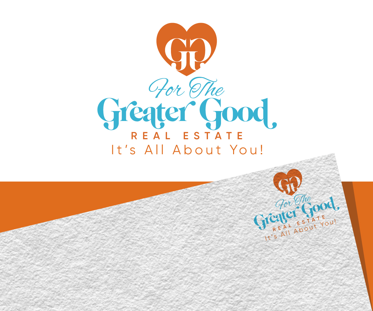 Professional, Upmarket, Realtor Logo Design for For The Greater Good ...
