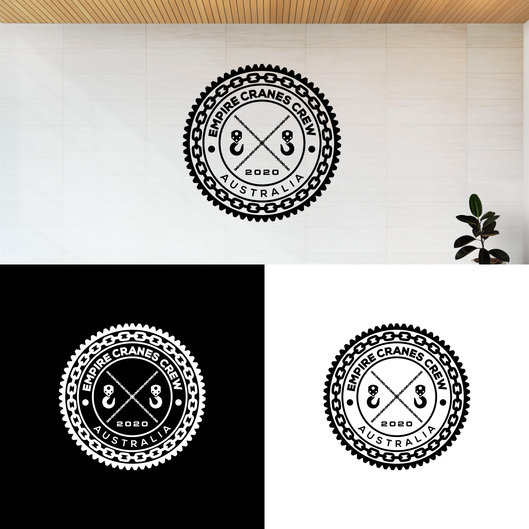 Logo Design by Alya Fikria Rabbani for Empire Cranes | Design #24341672