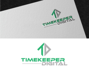 TIMEKEEPER DIGITAL | Logo Design by ZJ Design