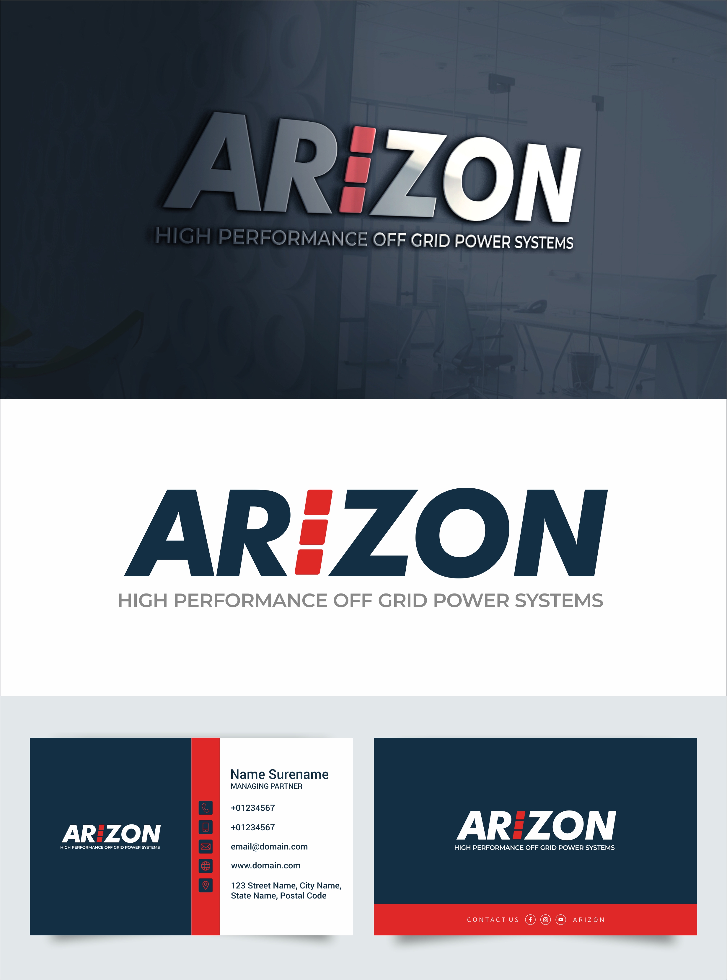 Logo-Design von Jeff_Riadi für Arizon International Pty Ltd | Design #24349026
