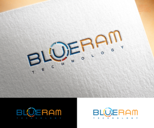 Blueram Technology | Logo Design by step forward 2