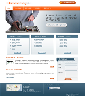 Web-Design von Hetal  für dieses Projekt | Design #743555