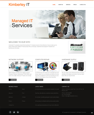 Web-Design von Creative Studio für dieses Projekt | Design: #728353