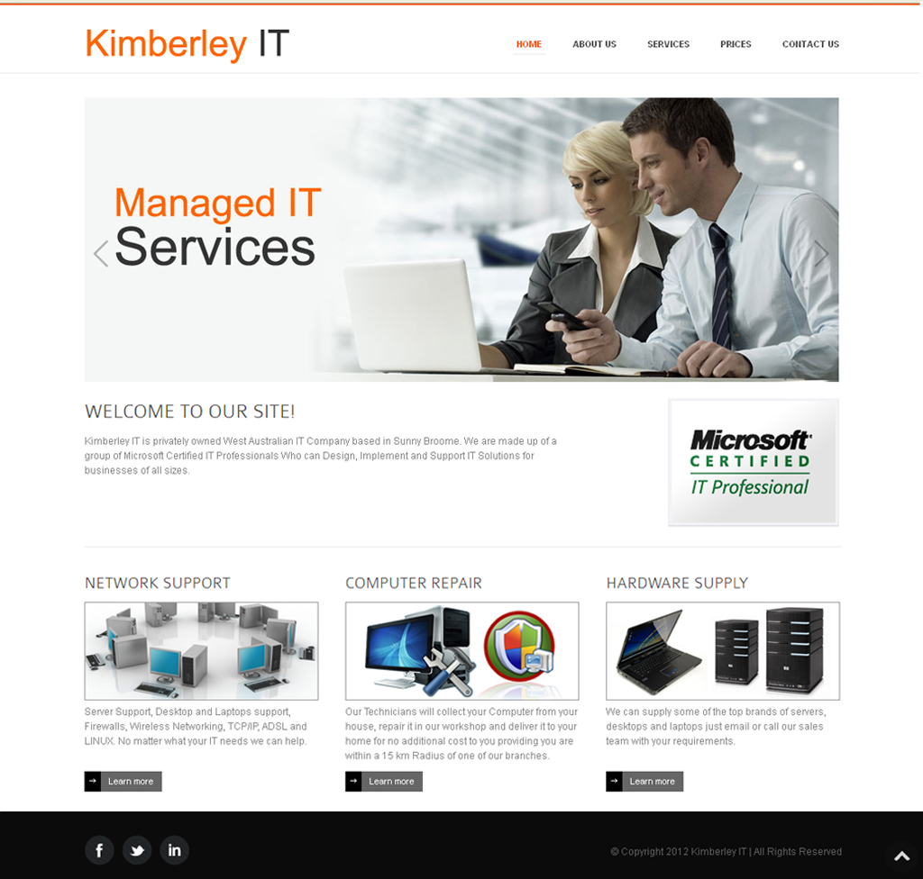 Web Design by Creative Studio for this project | Design #742058