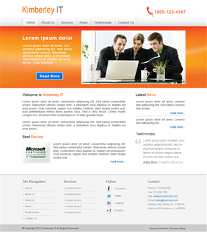 Web-Design von Creative Studio für dieses Projekt | Design #754601
