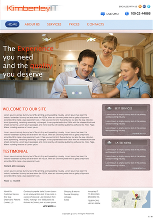 Web-Design von pb für dieses Projekt | Design: #732966