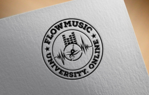 Flowmusic University.    online | Logo Design by akterkhadijars