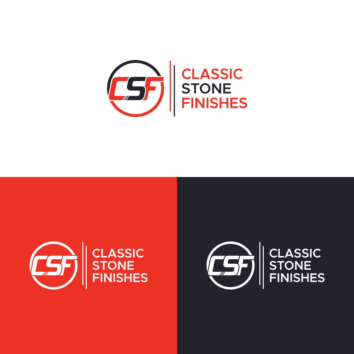 Logo Design by MX LogoArt for Classic Stone Finishes | Design #24369411