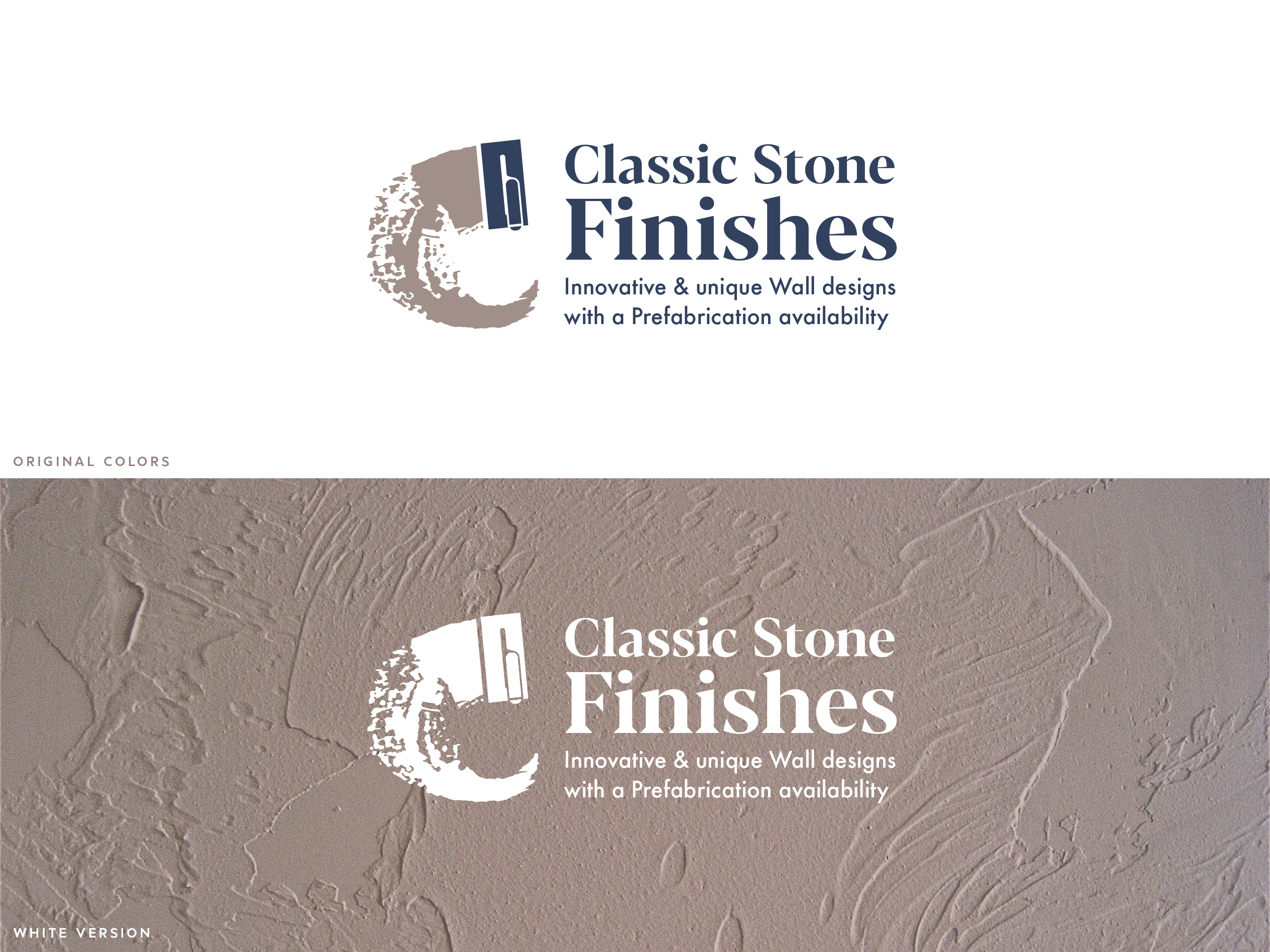 Logo Design by Jackochan for Classic Stone Finishes | Design #24379910