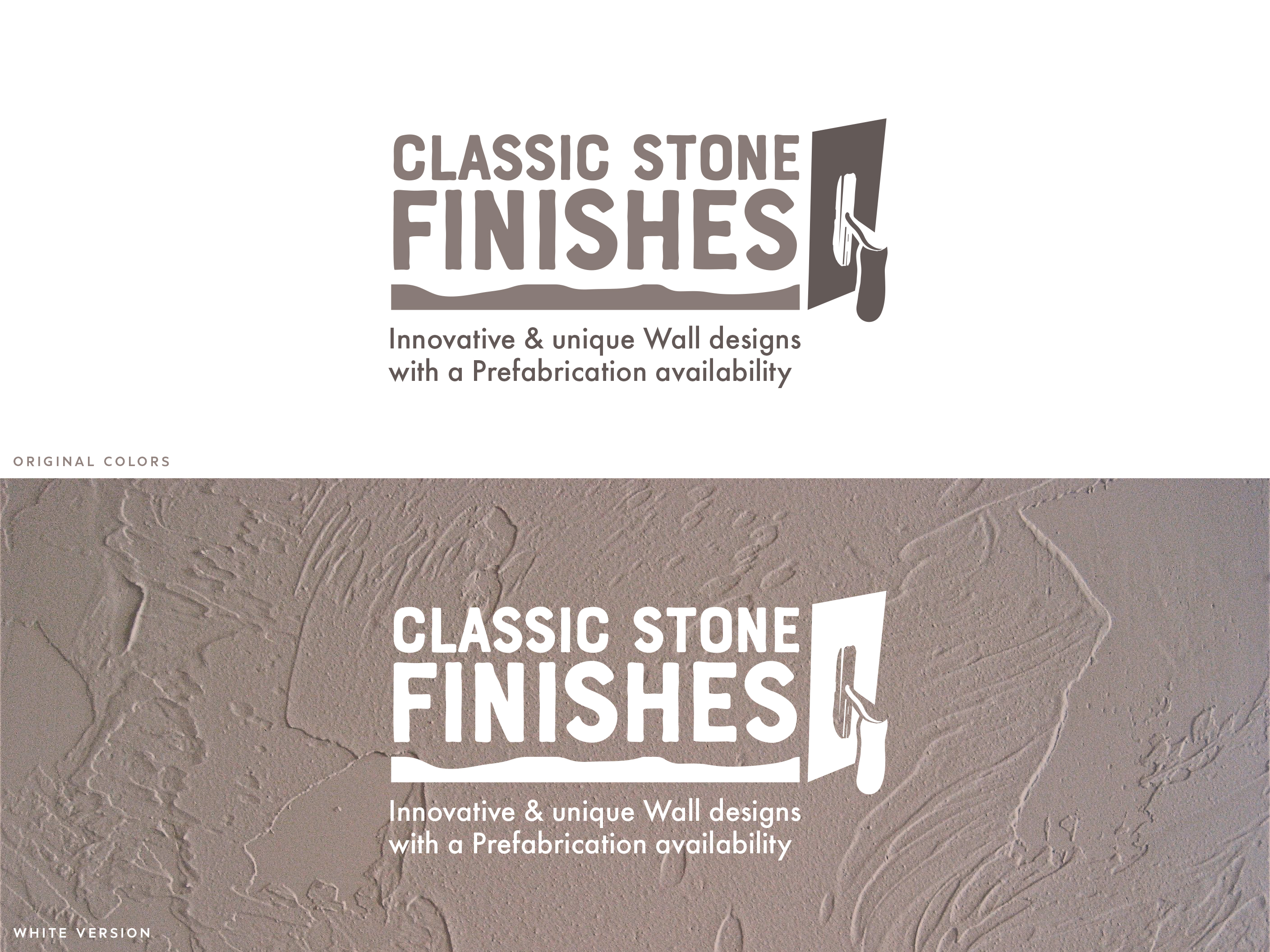 Diseño de Logo por Jackochan para Classic Stone Finishes | Diseño #24379912