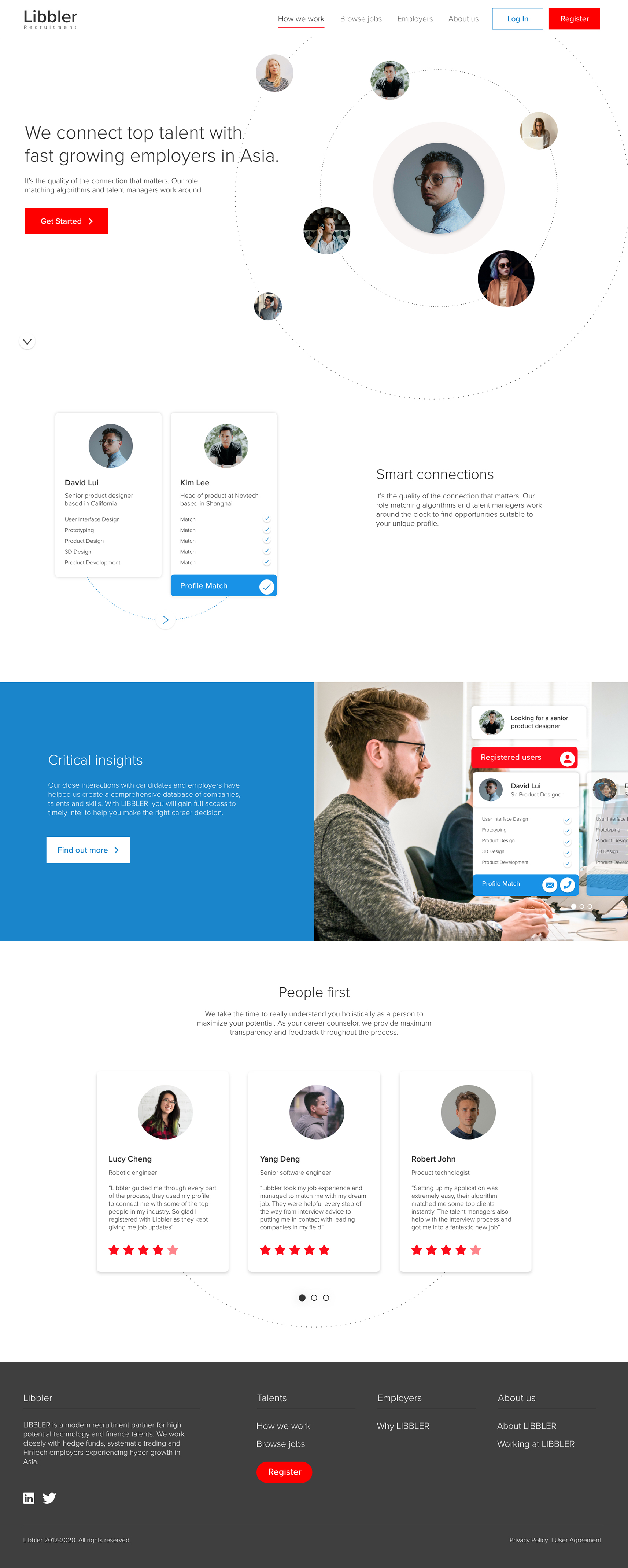 Diseño Web por Matt Hardie para LIBBLER | Diseño #24406092