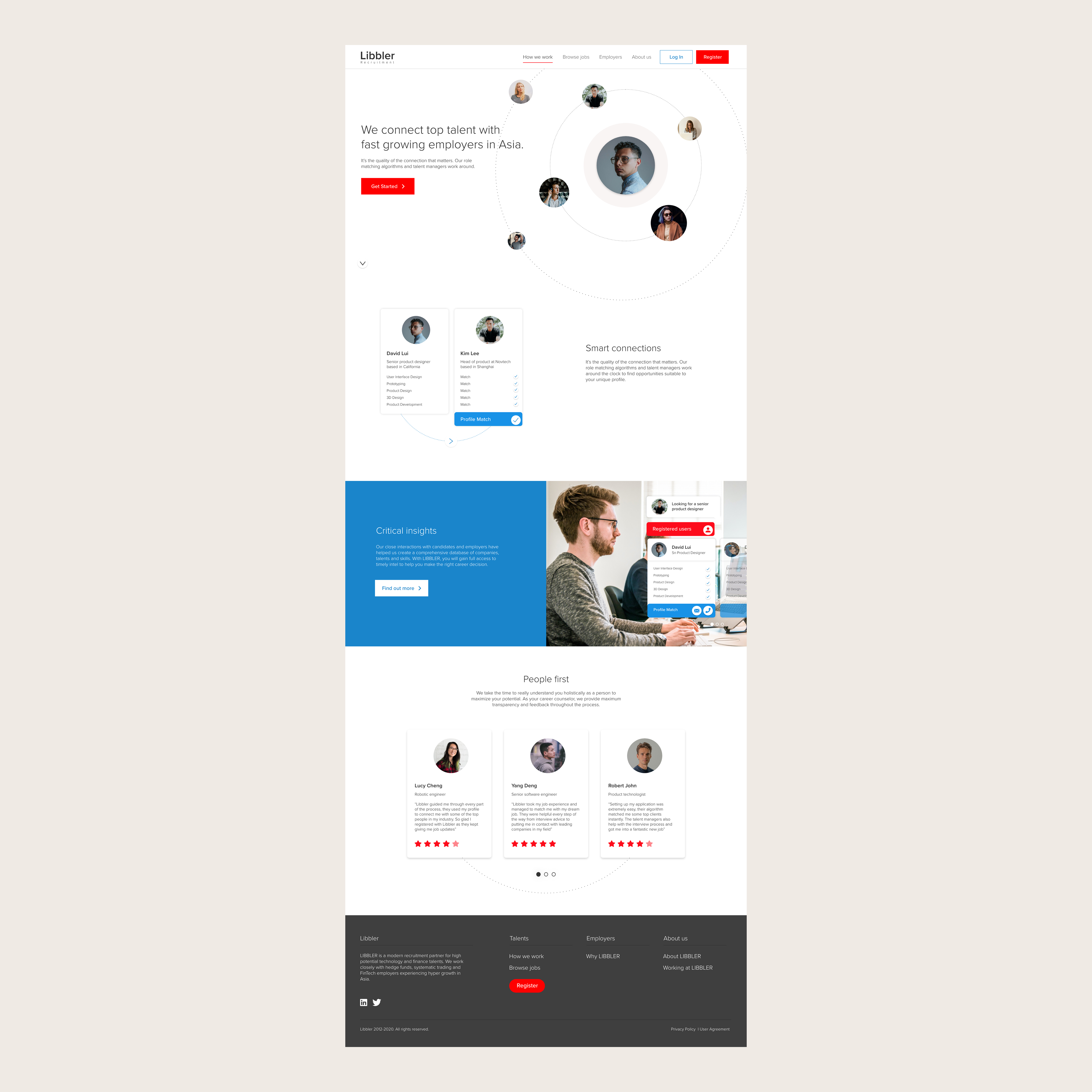 Diseño Web por Matt Hardie para LIBBLER | Diseño #24406153