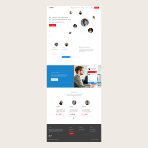 Web Design by Matt Hardie for LIBBLER | Design #24406153