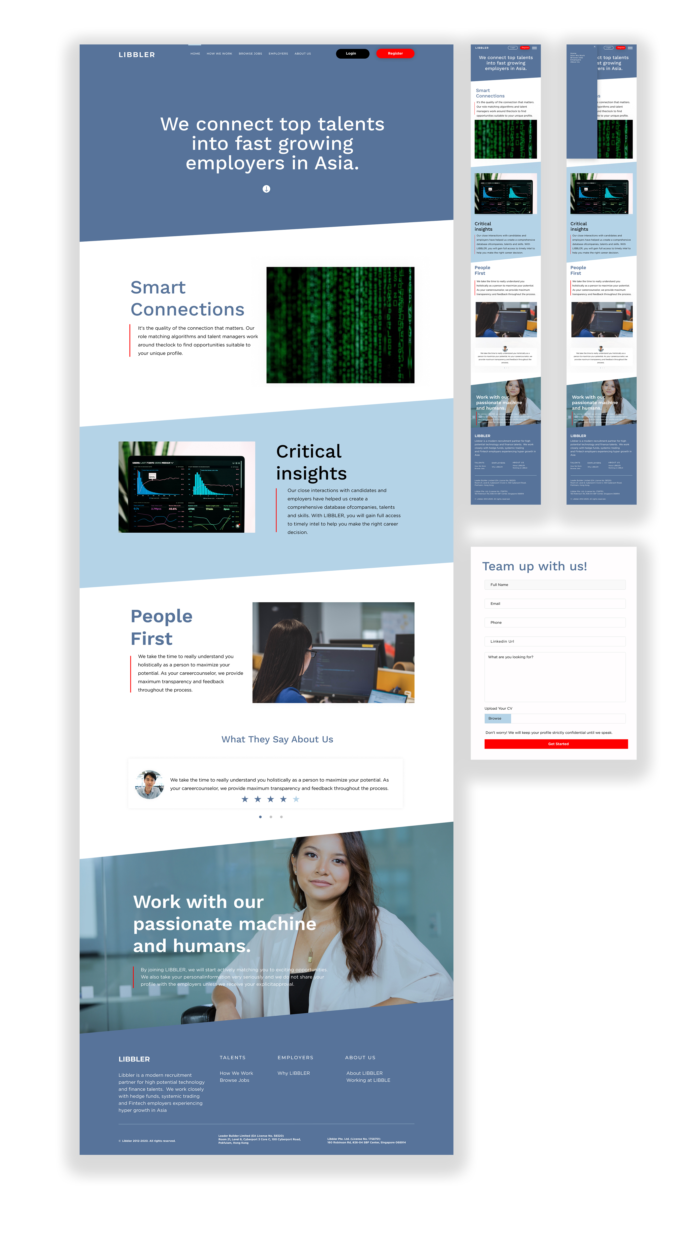 Web Design par Alvine pour LIBBLER | Design #24381908