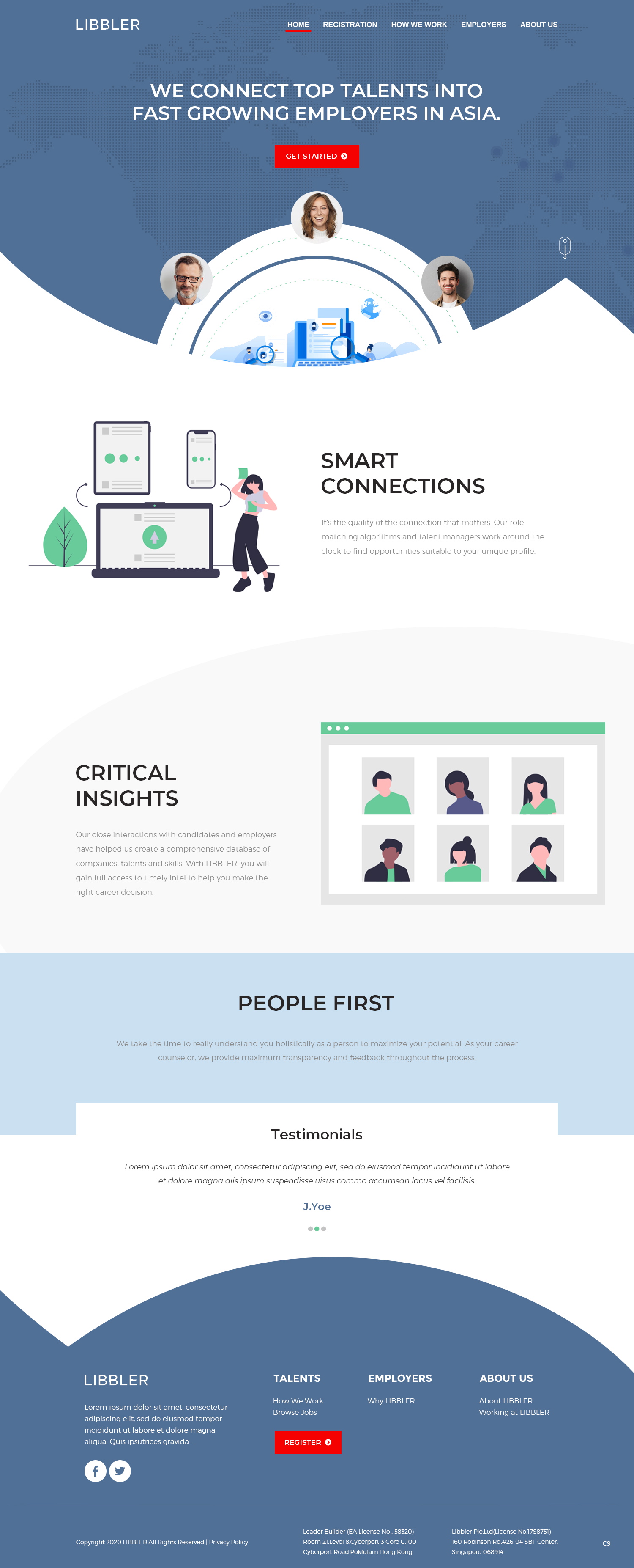 Web Design by pb for LIBBLER | Design #24349102