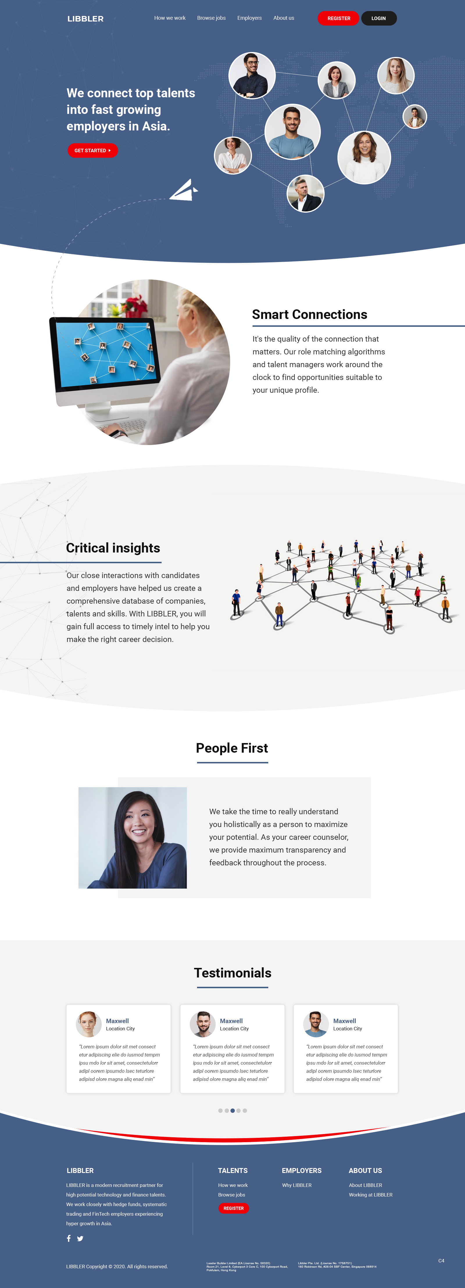 Web Design par pb pour LIBBLER | Design #24349105