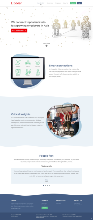 Web Design by pb for LIBBLER | Design: #24349110