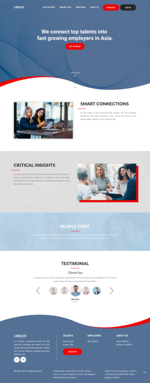 Web Design by pb for LIBBLER | Design: #24349111
