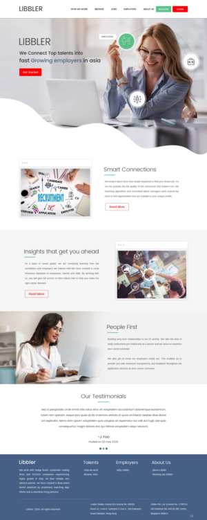 Web Design by pb for LIBBLER | Design: #24350264