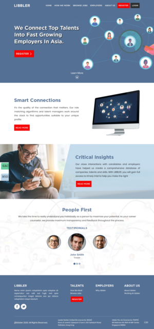 Web Design by pb for LIBBLER | Design: #24350265
