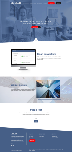Web Design by pb for LIBBLER | Design: #24350266