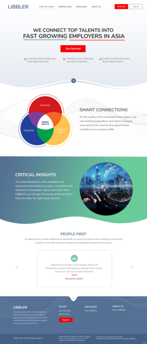 Web Design by pb for LIBBLER | Design: #24435680