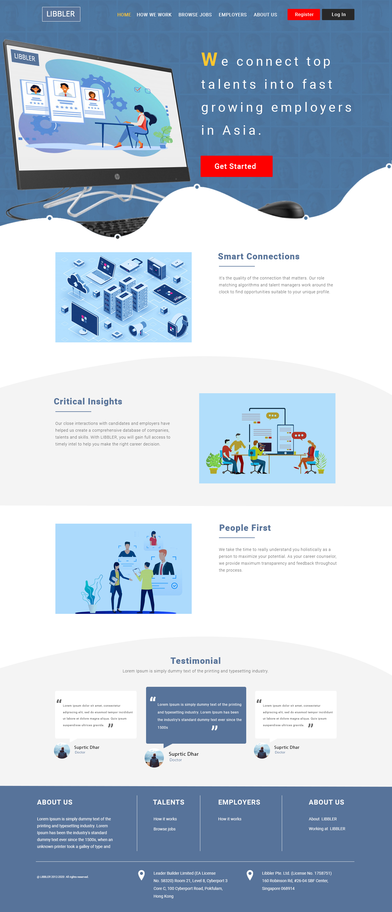 Web Design par Bright Star pour LIBBLER | Design #24358047