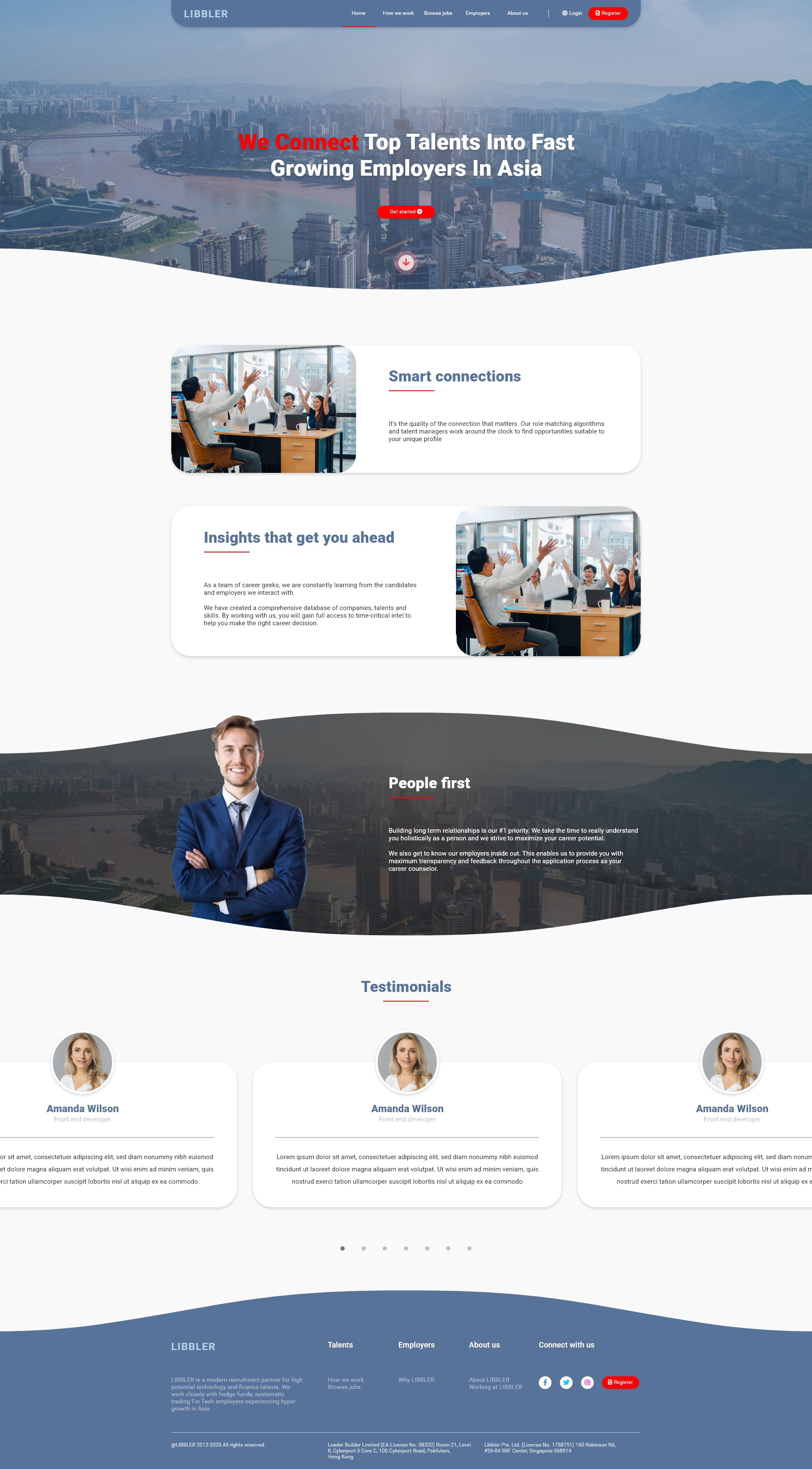 Diseño Web por Prabu Antasena para LIBBLER | Diseño #24364948