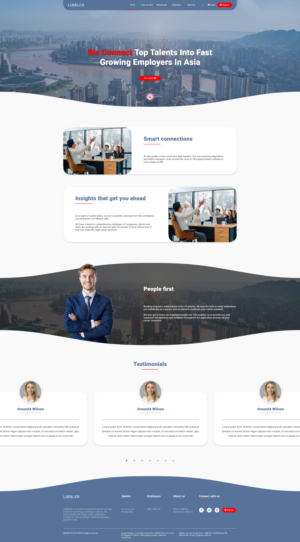 Web Design by Prabu Antasena for LIBBLER | Design: #24364948