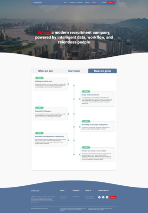 Web Design by Prabu Antasena for LIBBLER | Design: #24364949