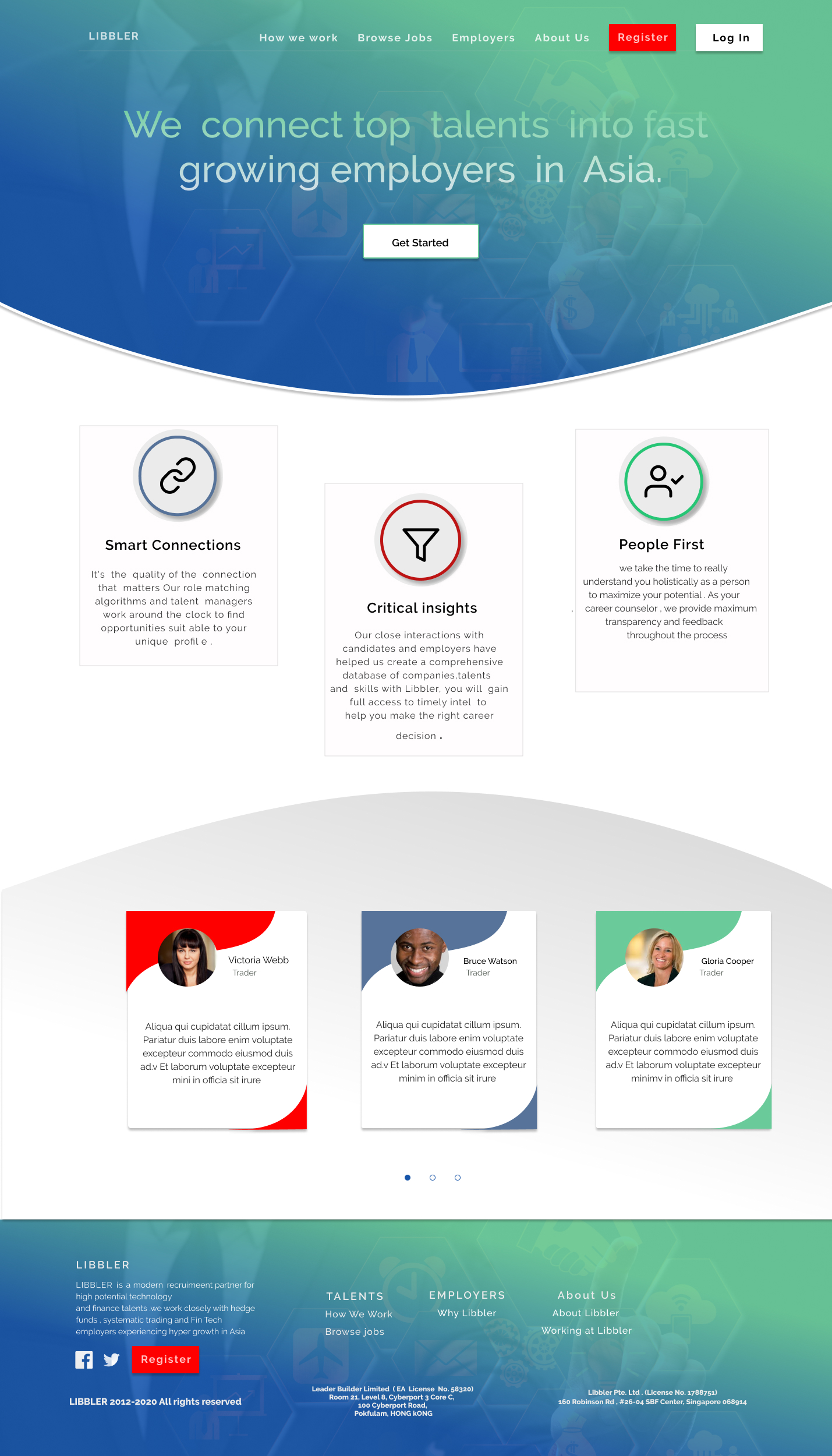 Web Design by israa-dahy for LIBBLER | Design #24361132