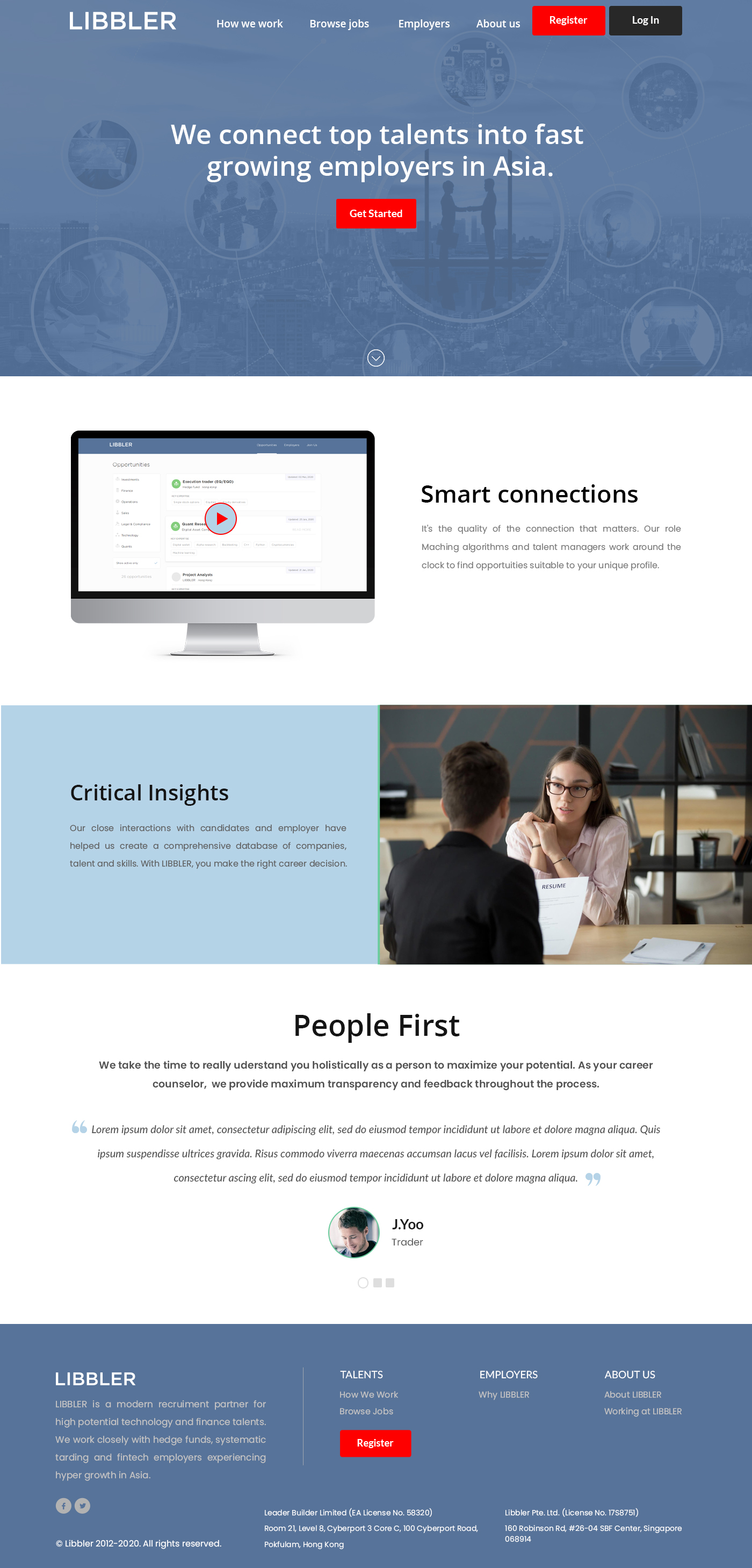 Web Design by Titan Eagle for LIBBLER | Design #24355239