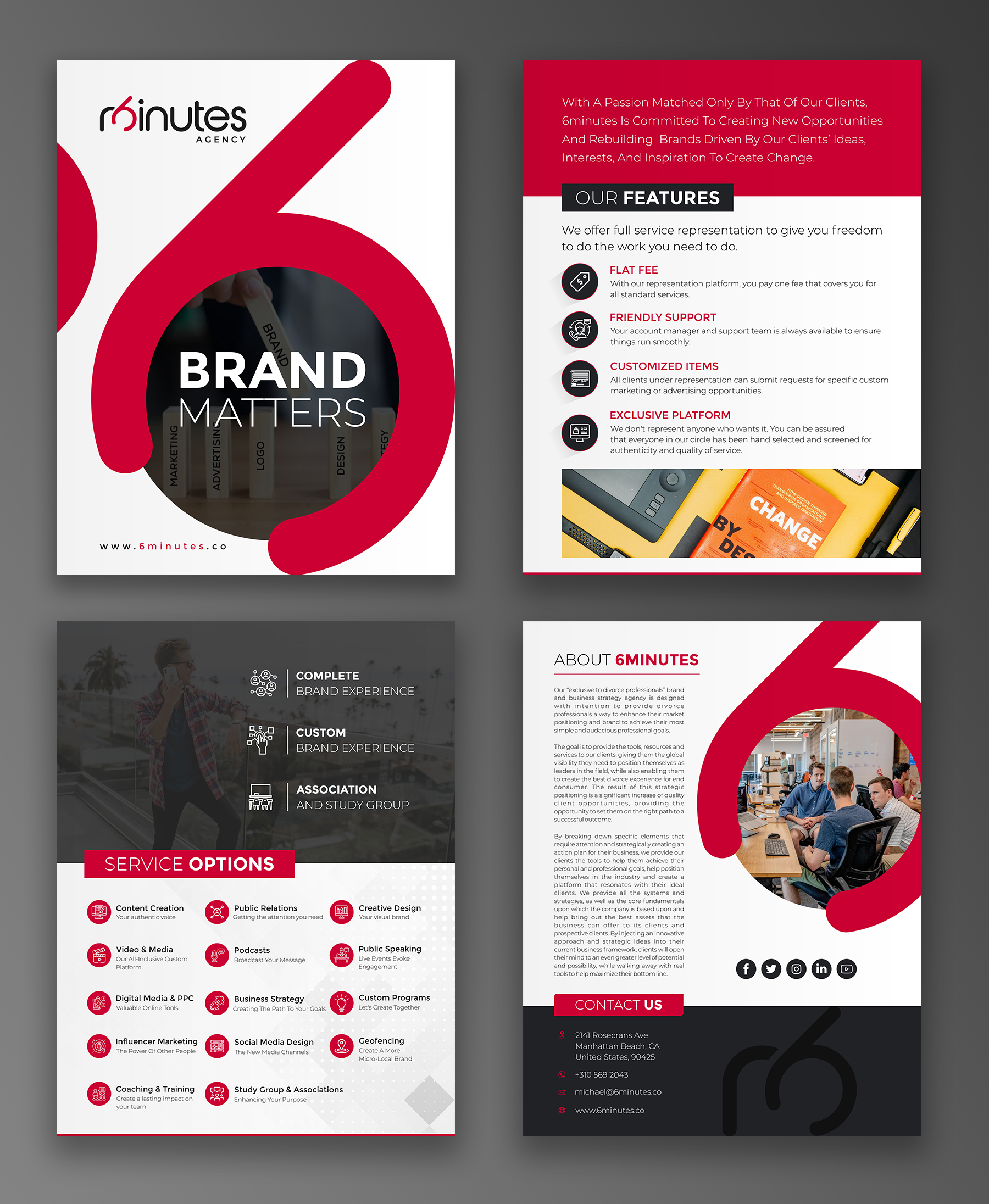 Broschüren-Design von OwnDesign für 6Minutes, Inc | Design #24348056