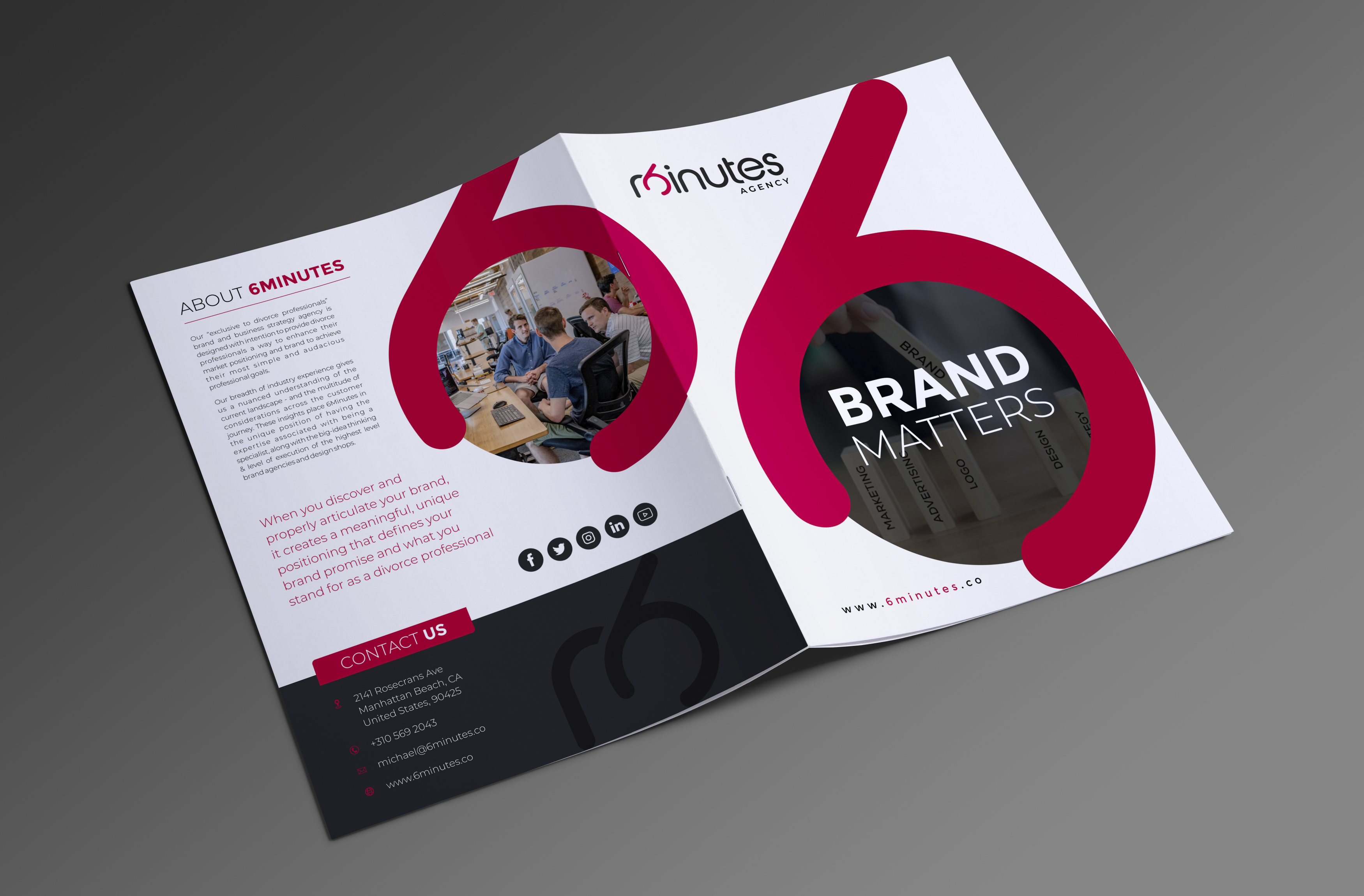 Design de Brochure par OwnDesign pour 6Minutes, Inc | Design #24391526