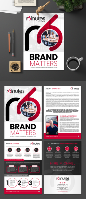 Design de Brochure par SD WEBCREATION pour 6Minutes, Inc | Design #24348643