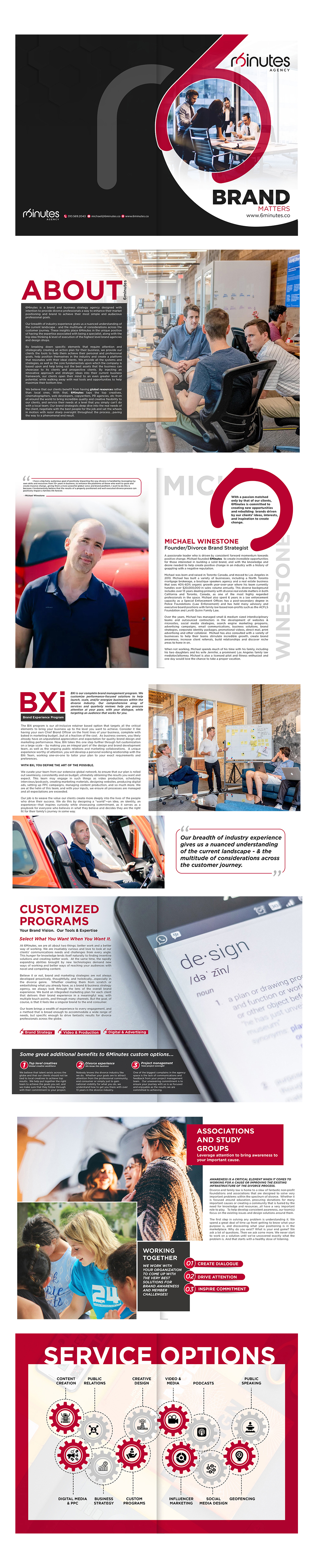 Design de Brochure par Creative Dodo pour 6Minutes, Inc | Design : #24472961