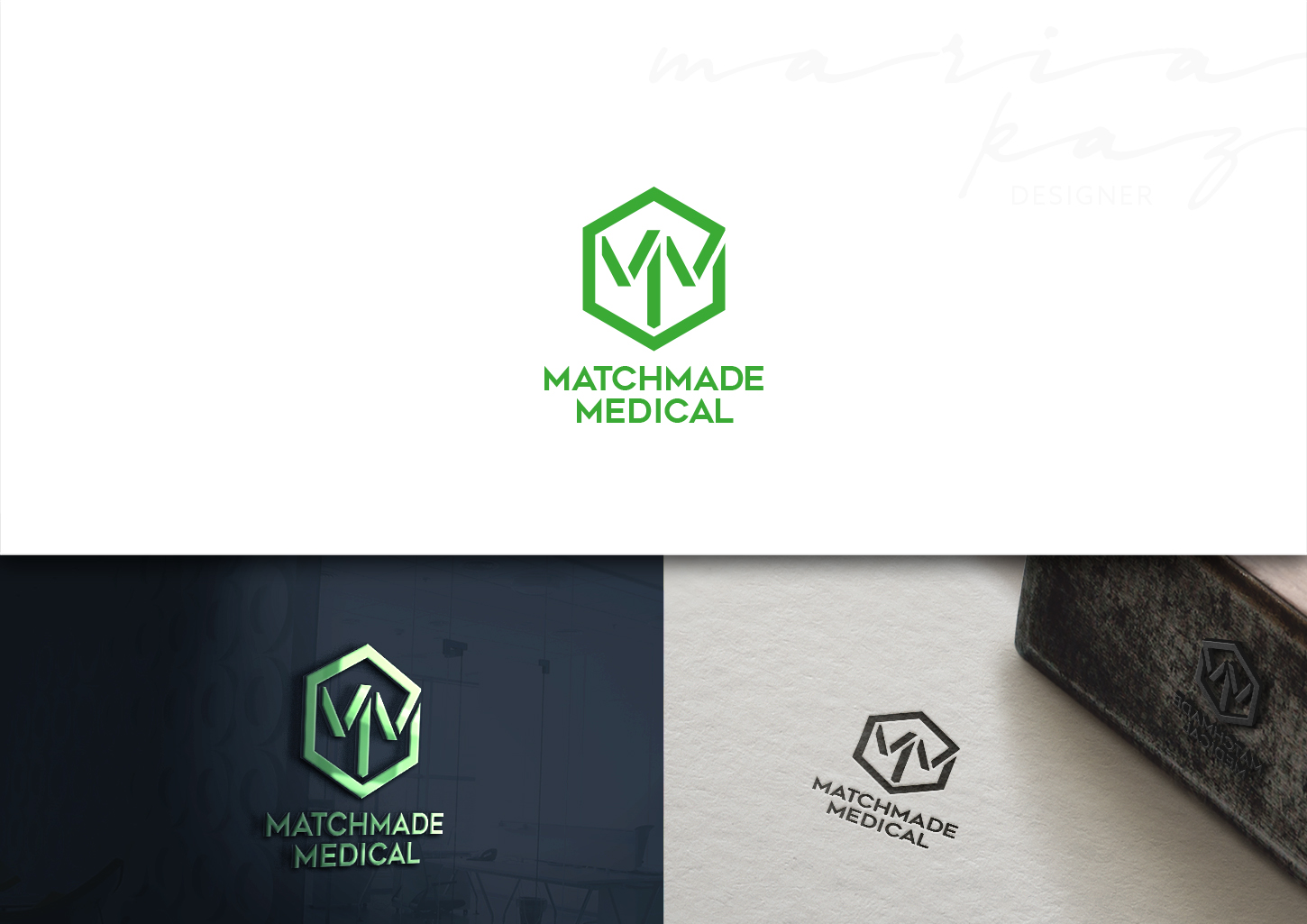 Logo Design by maria-kaz for Matchmade Merchandising, LLC | Design #24372655