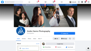 Facebook-Design von yadunath für Andre Harms Photography | Design: #24410548