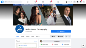 Facebook-Design von yadunath für Andre Harms Photography | Design: #24410599