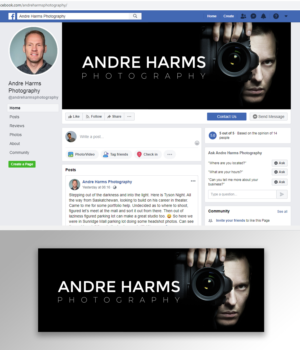 Facebook Design by ecorokerz for Andre Harms Photography | Design: #24363311