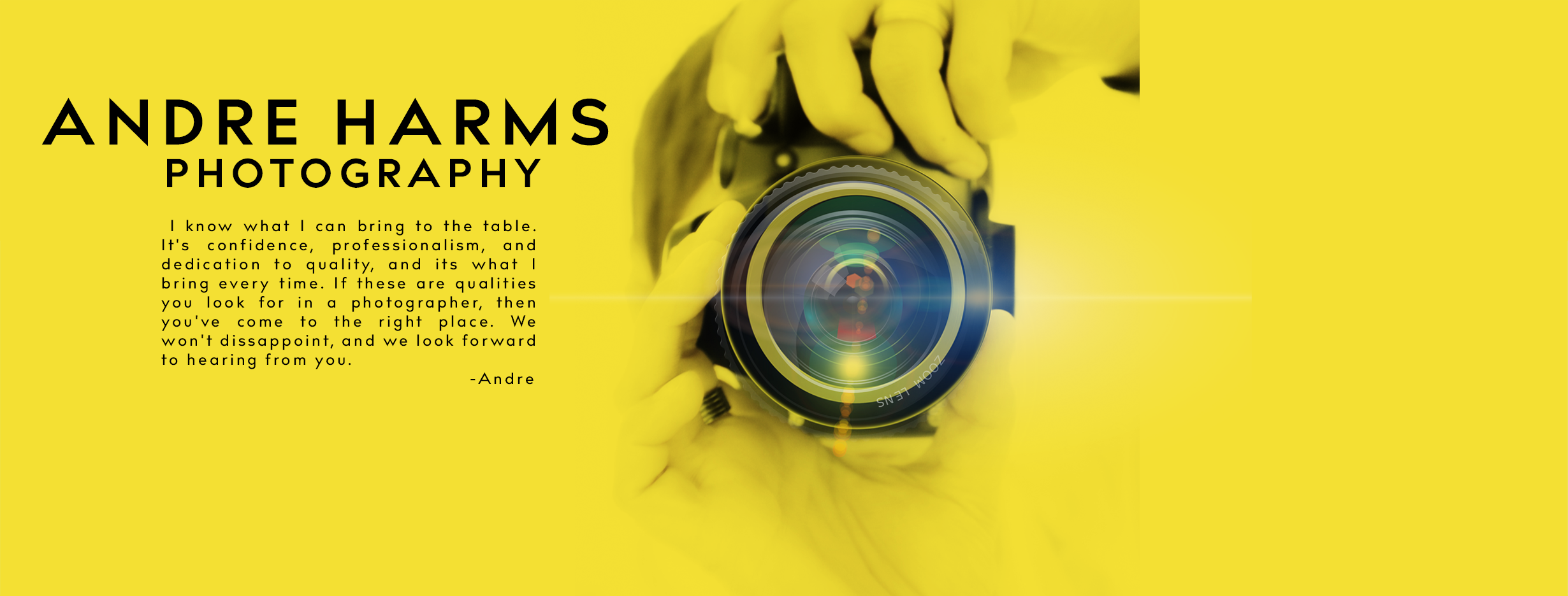 Facebook Design by DiCracft design studio for Andre Harms Photography | Design #24386403