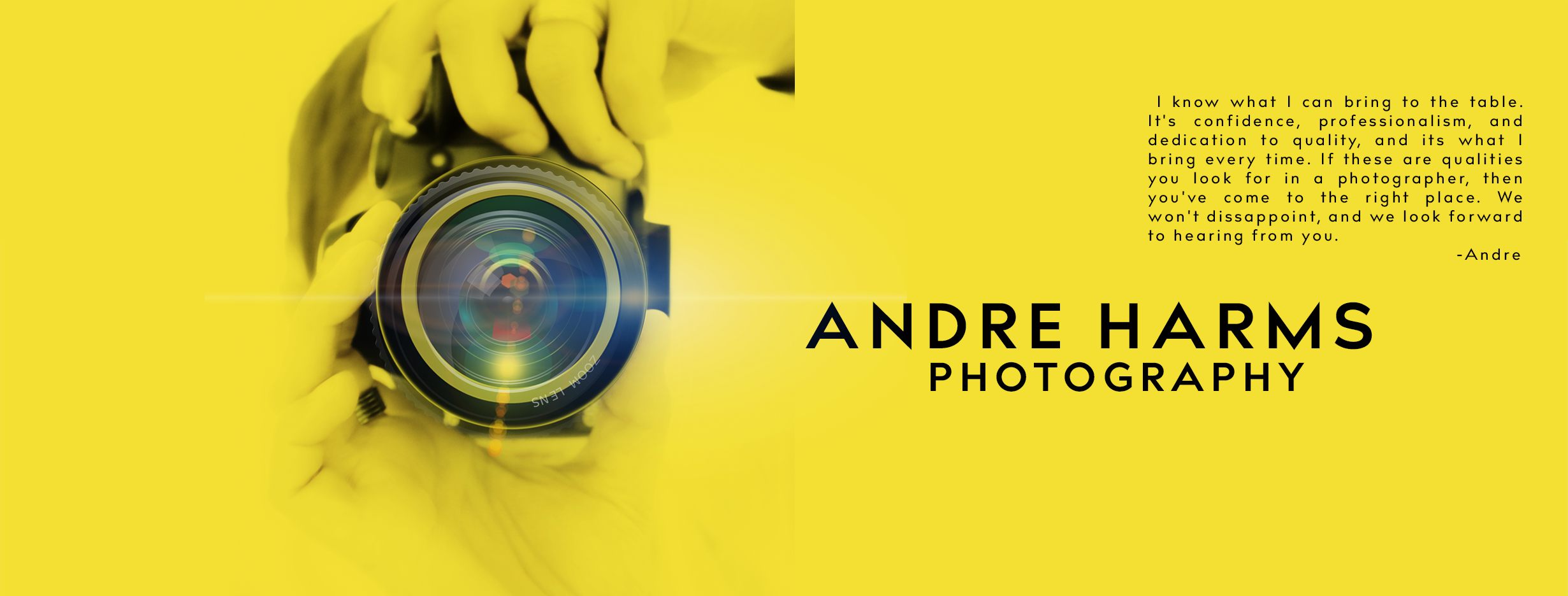 Facebook Design by DiCracft design studio for Andre Harms Photography | Design #24386406
