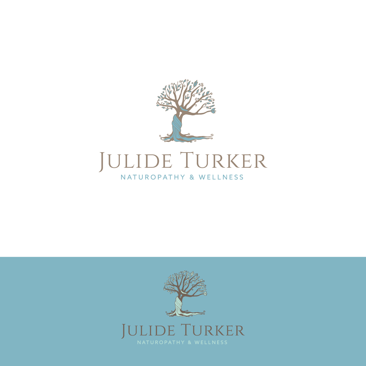Logo Design by ultramarin for julide turker naturopathy  | Design #24348295