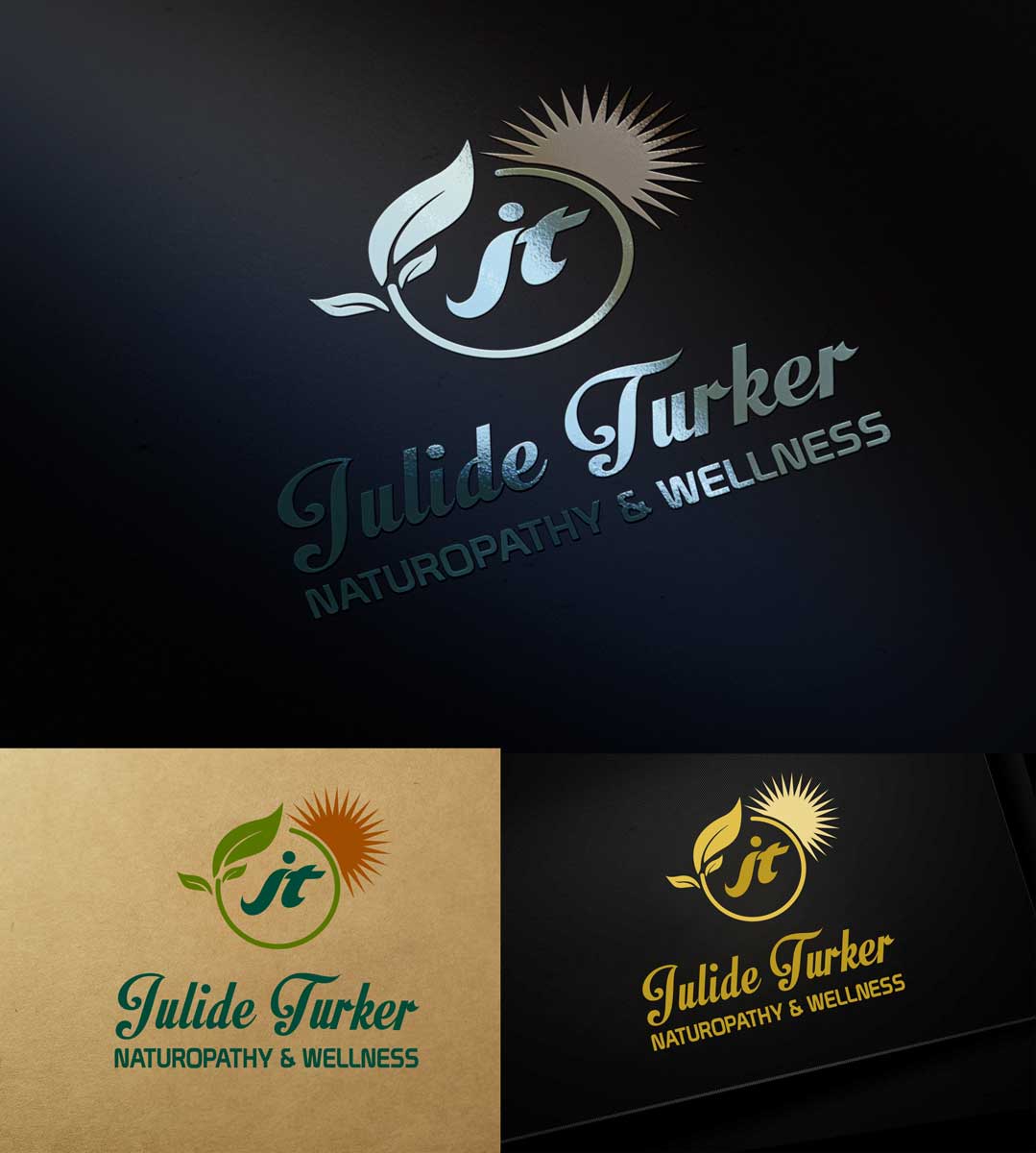Logo Design by Wonderful design for julide turker naturopathy  | Design #24349436