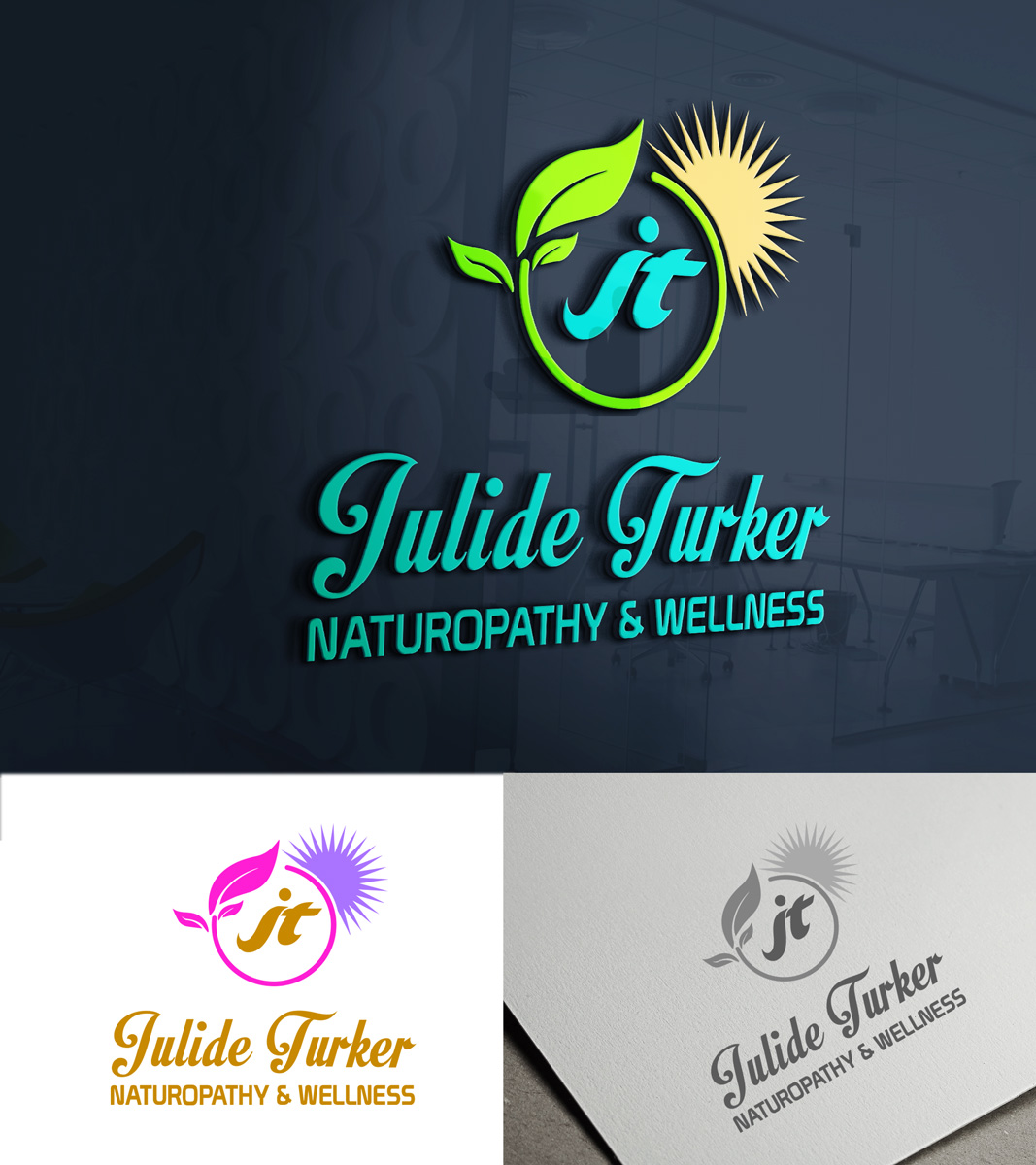 Diseño de Logo por Wonderful design para julide turker naturopathy  | Diseño #24349438