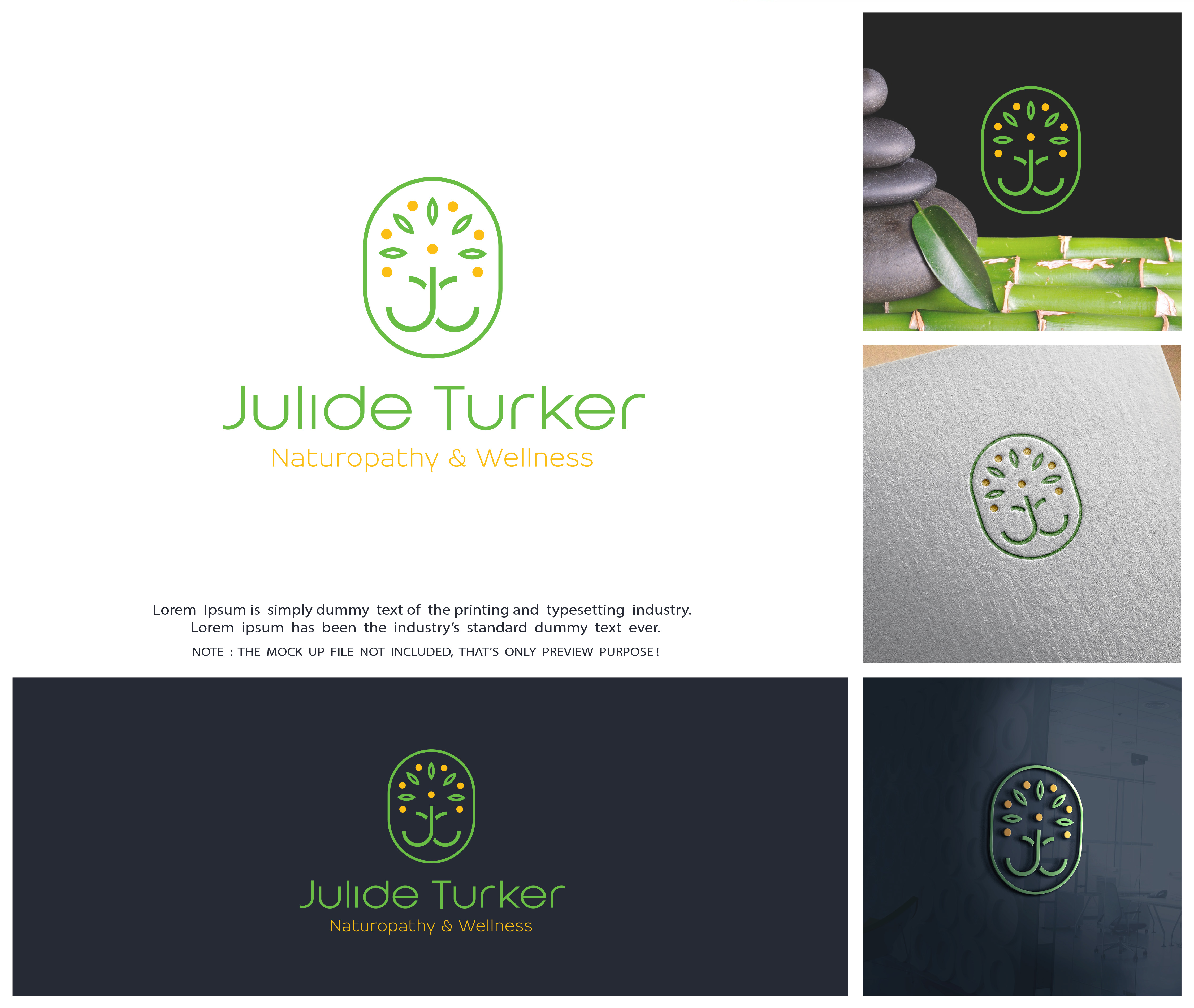 Logo Design by CastleArt for julide turker naturopathy  | Design #24351755