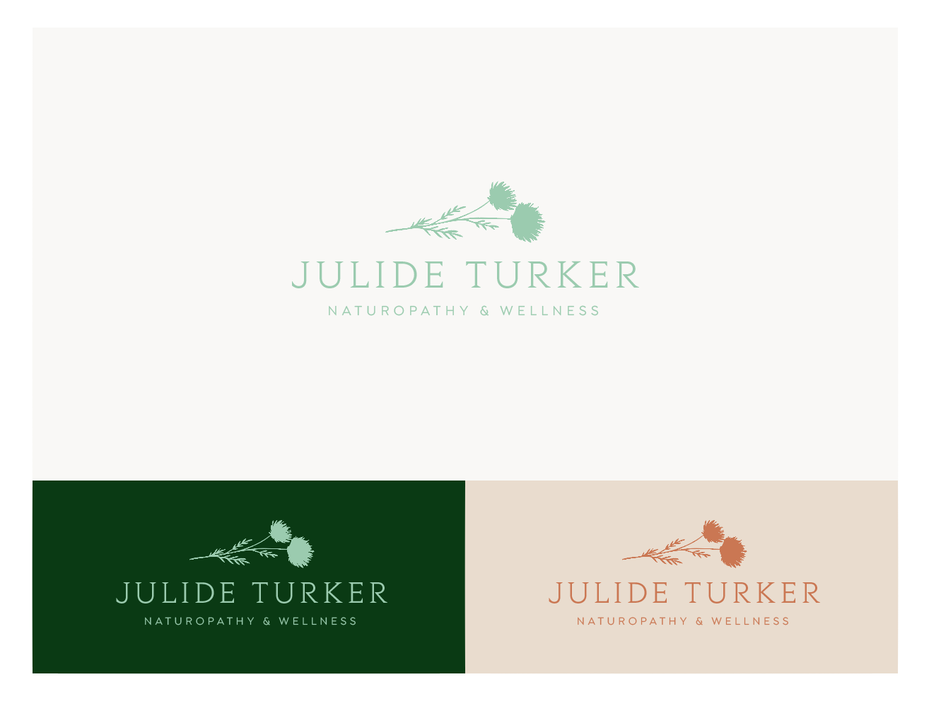 Diseño de Logo por wonderland para julide turker naturopathy  | Diseño #24349895