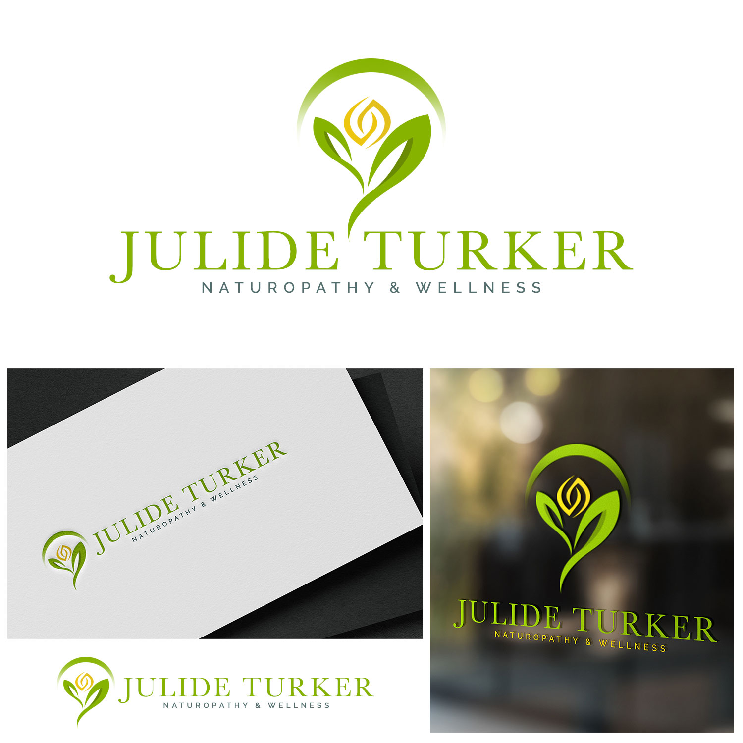 Logo Design by DominicDesign for julide turker naturopathy  | Design #24349309