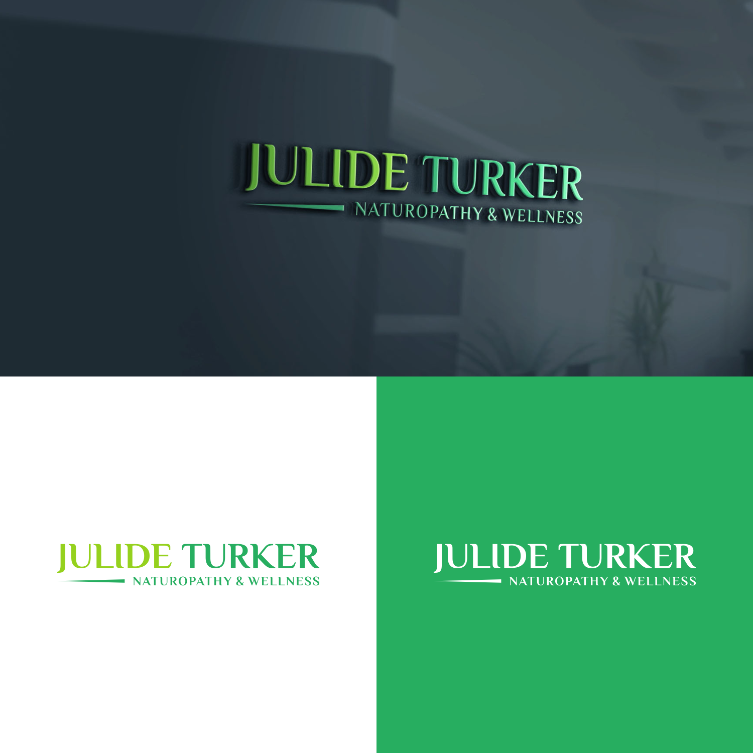 Logo Design by mbah suratman for julide turker naturopathy  | Design #24349068