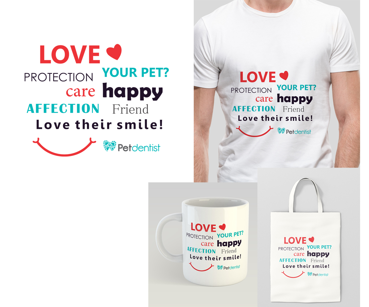 T-shirt Design by Lums Designer for Petdentist | Design #24369121